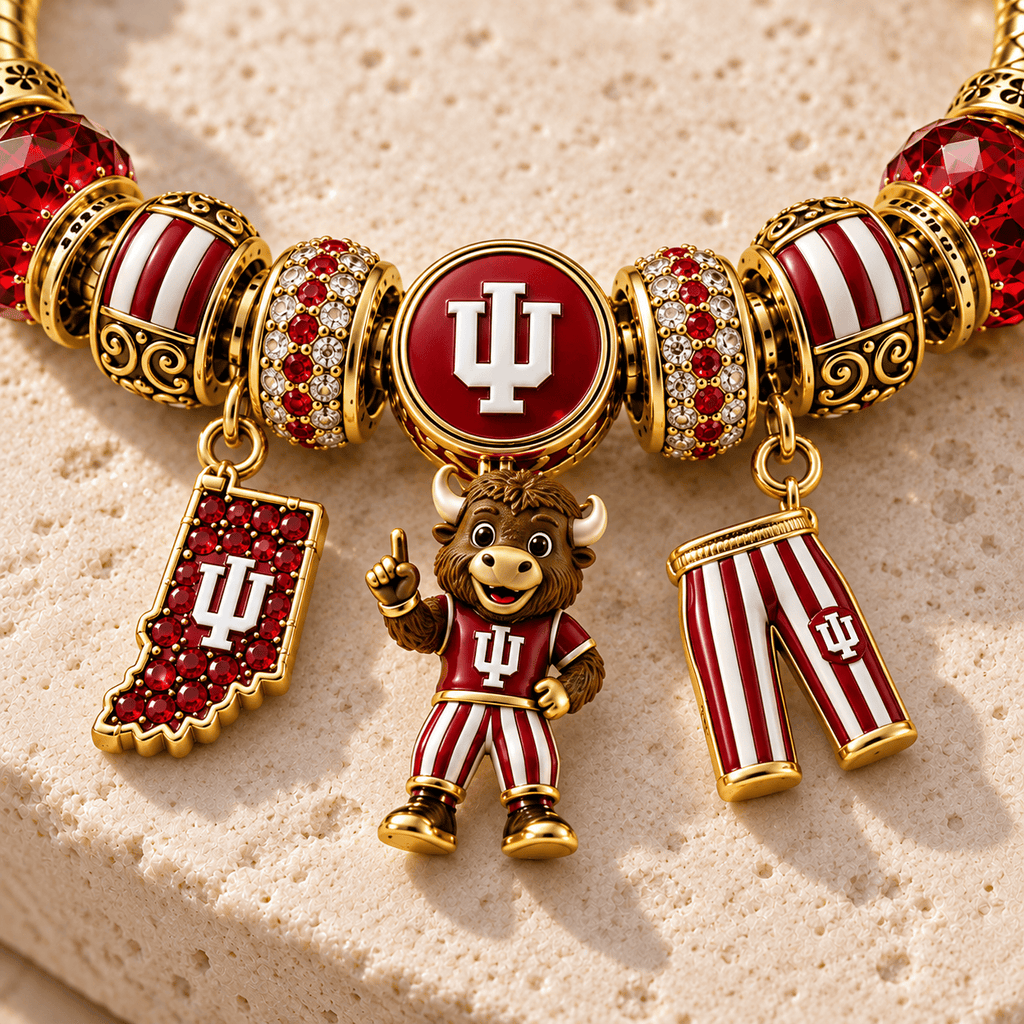 IDH Gold Charm Bracelet Set NHVH