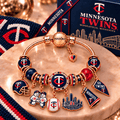 MNST Gold Charm Bracelet Set PNPA