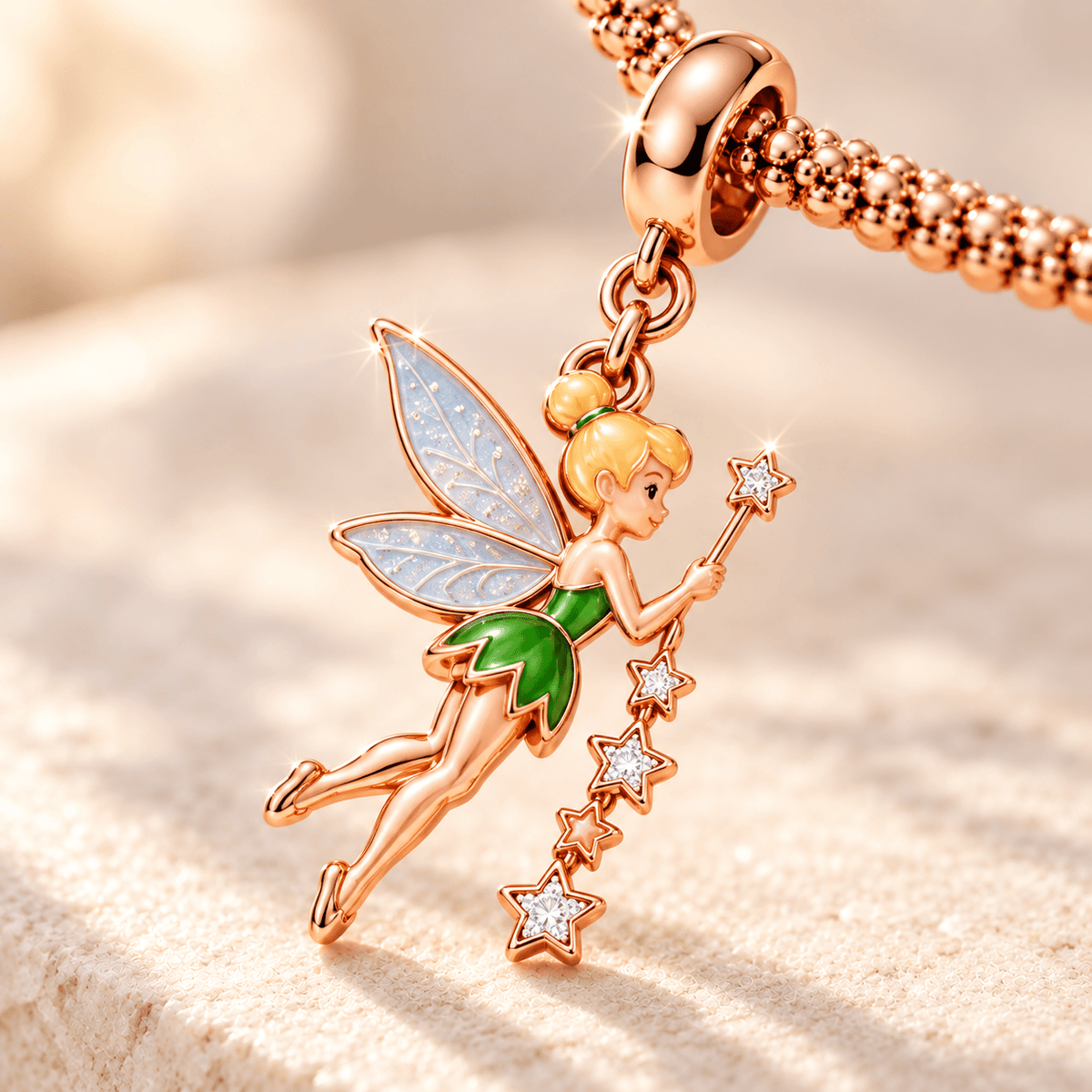 PTP Rose Gold Charm Bracelet Set TTTT
