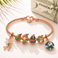 PTP Rose Gold Charm Bracelet Set TTTT