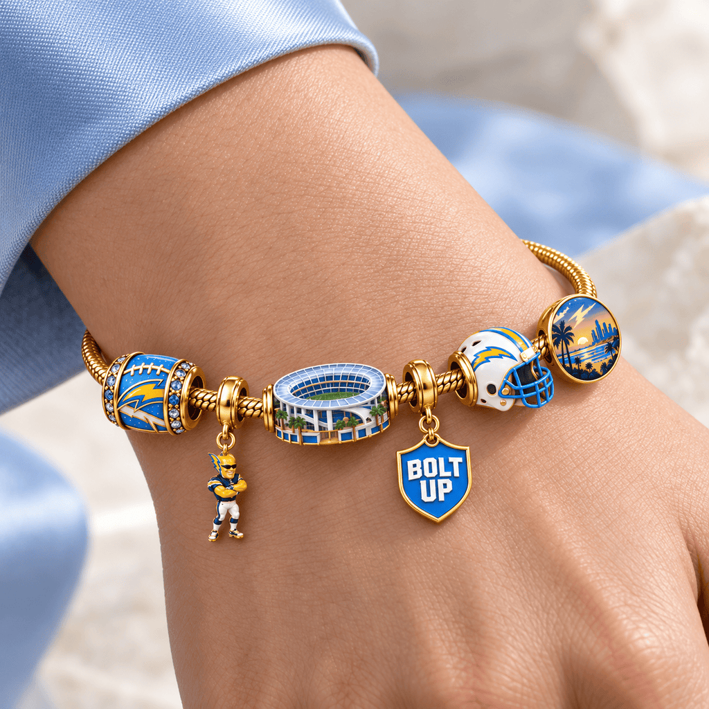 LAC Gold Charm Bracelet Set HQH