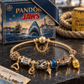 JAWS Gold Charm Bracelet Set PTKL