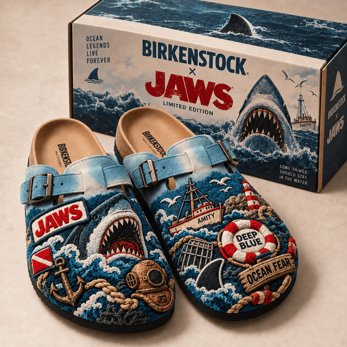 PREMIUM JAWS MINK SUEDE CLOGS TTNL