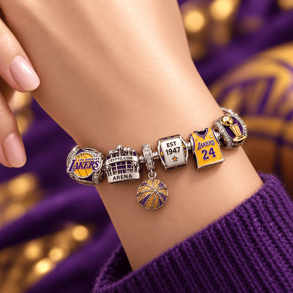 LAL Sliver Charm Bracelet Set VTH