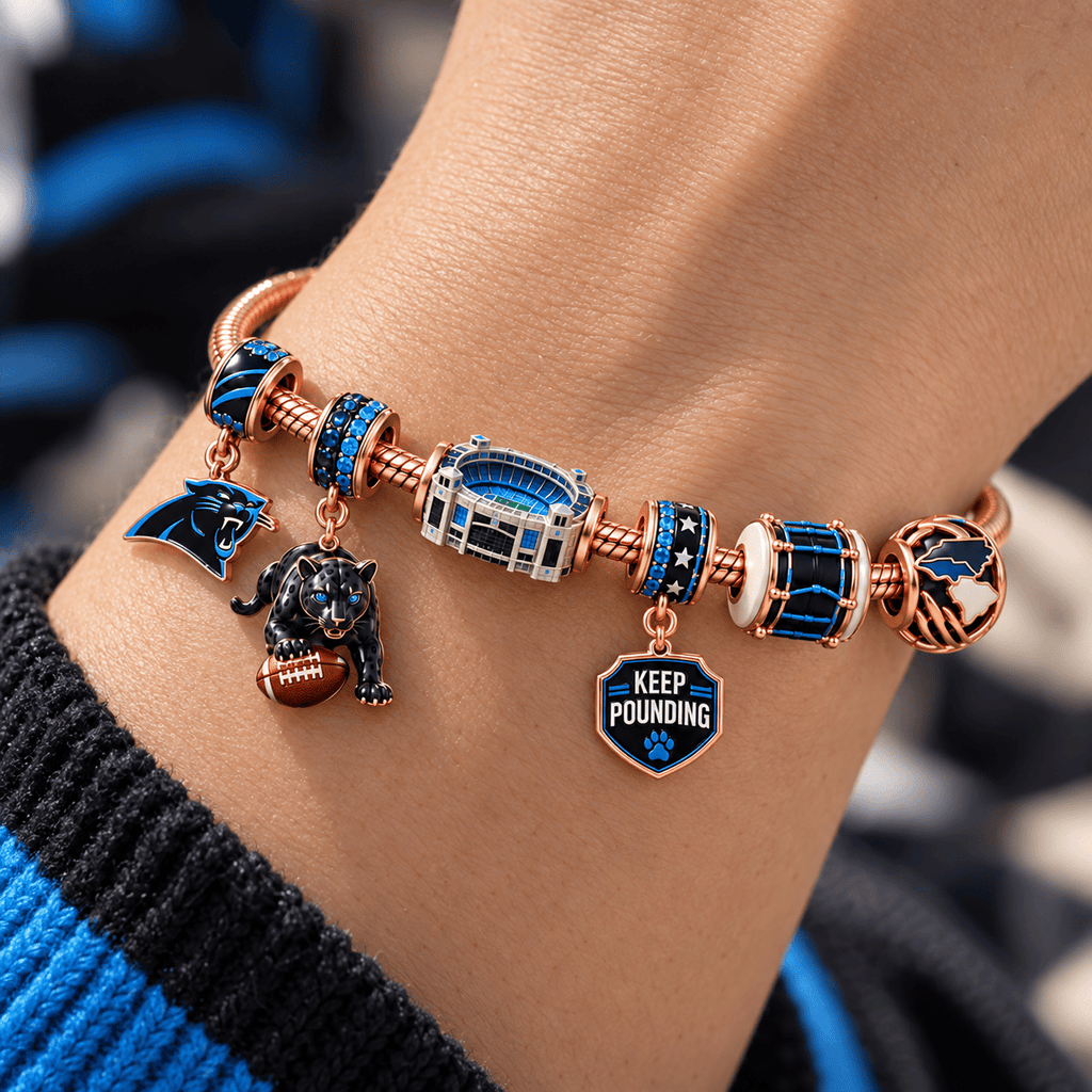 CRPT Rose Gold Charm Bracelet Set HQH