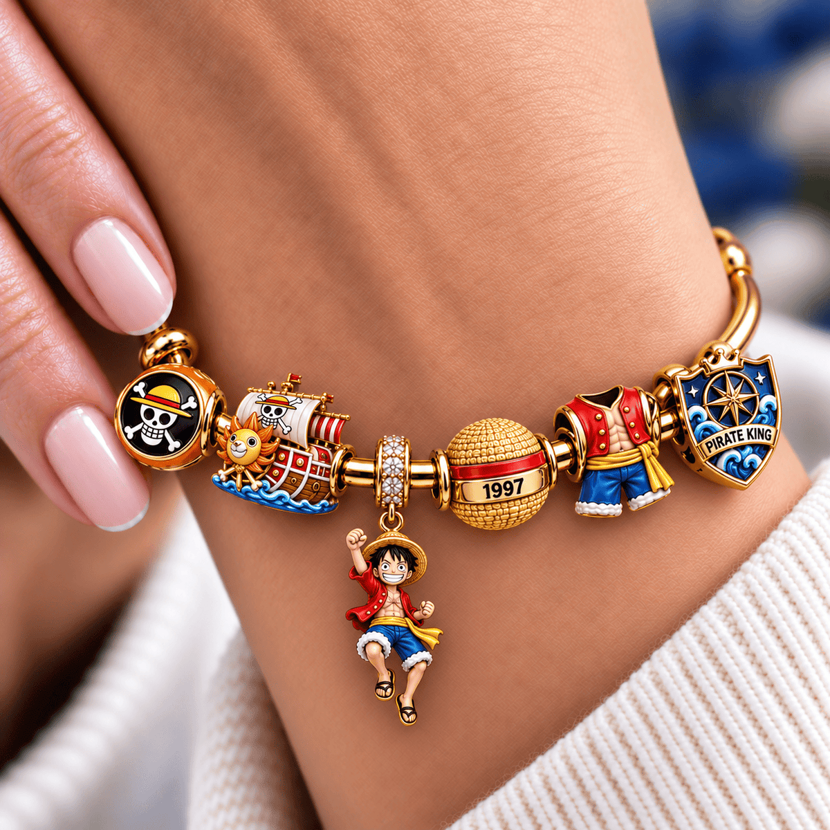 OPC Silver Charm Bracelet Set NTVA