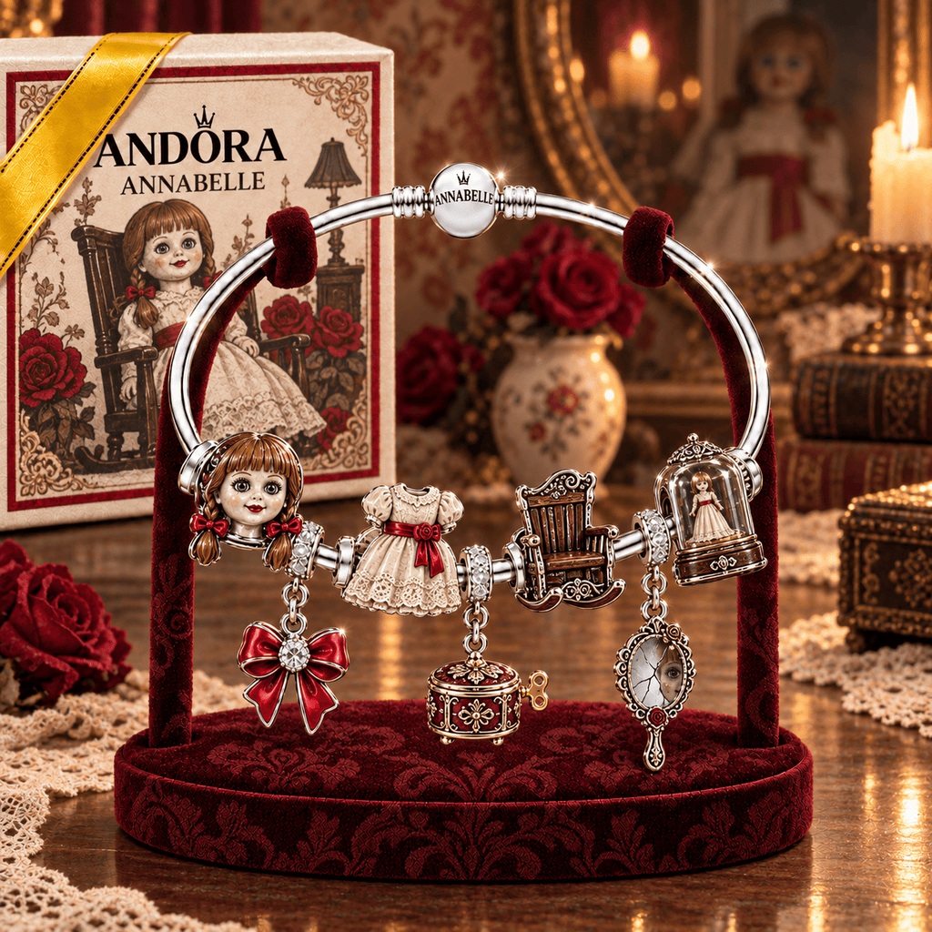 ANBL Sliver Charm Bracelet Set TMH